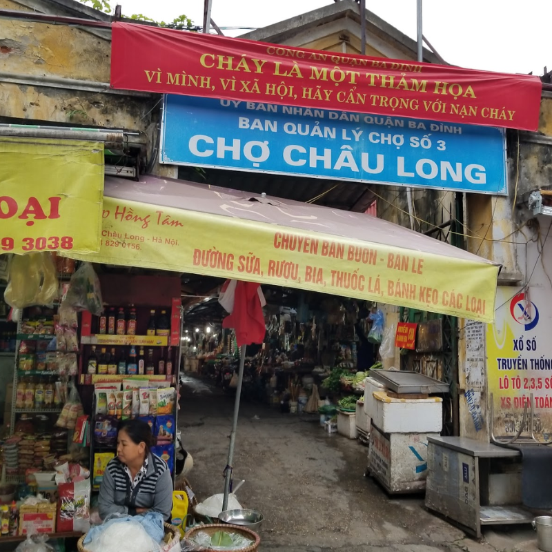 Giới Thiệu Chợ Châu Long Ba Đình, Vị Trí Ở Đâu?