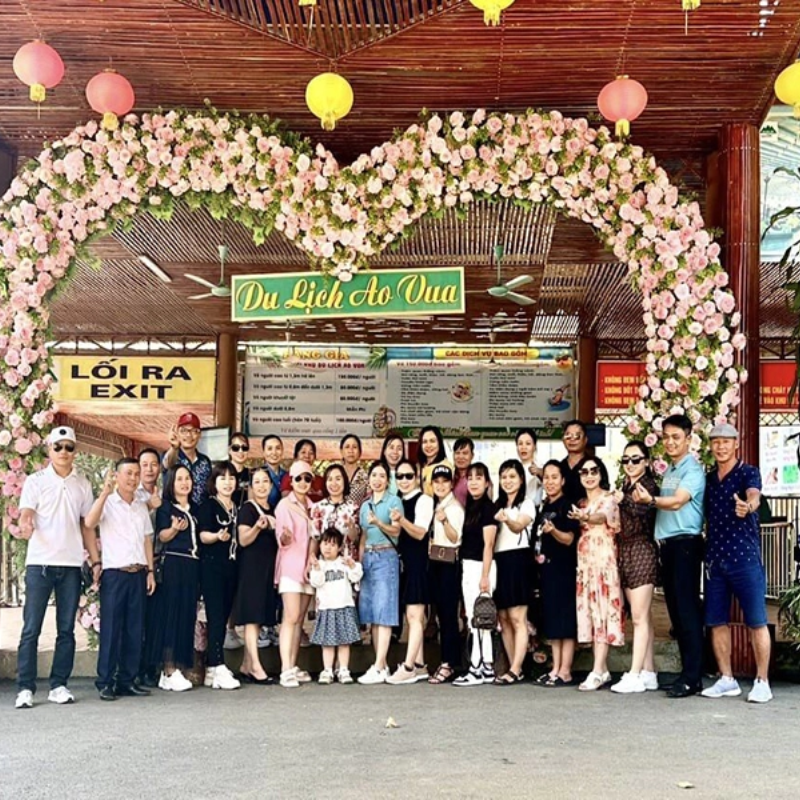 Lịch Sử Hình Thành Khu Du Lịch Ao Vua