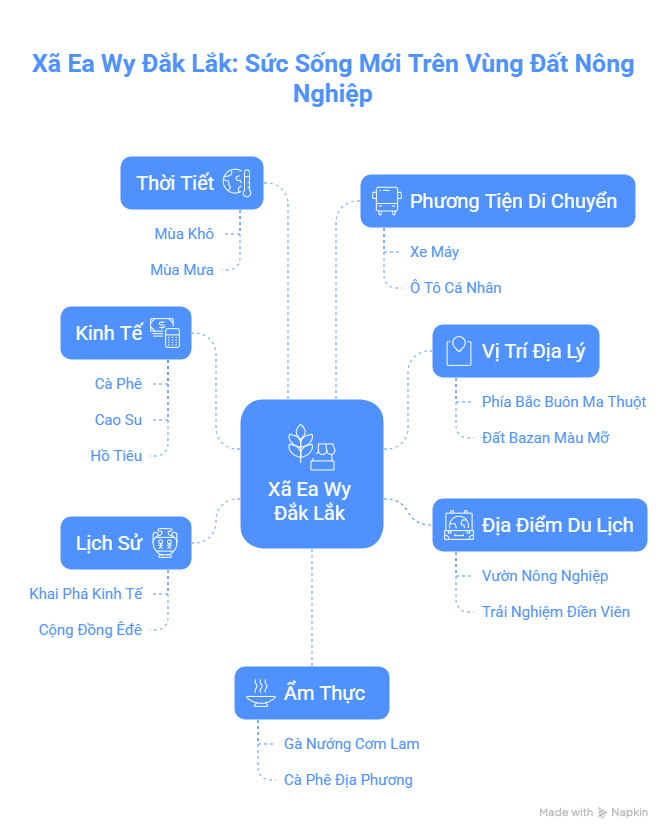 Xã Ea Wy Đắk Lắk