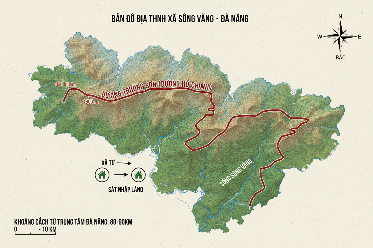 Xã Sông Vàng, Đà Nẵng