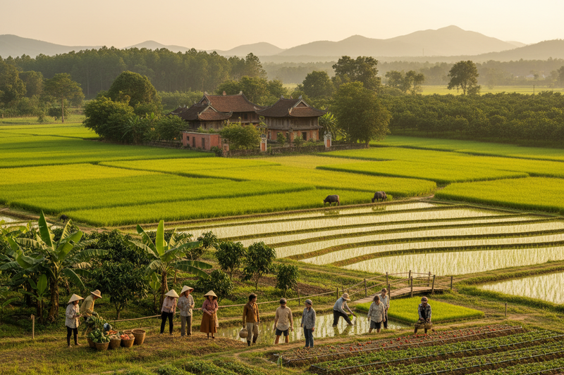 xã Bình Hiệp: Bản Đồ Hành Chính Mới Và Hành Trình Kiến Tạo Động Lực Phát Triển
