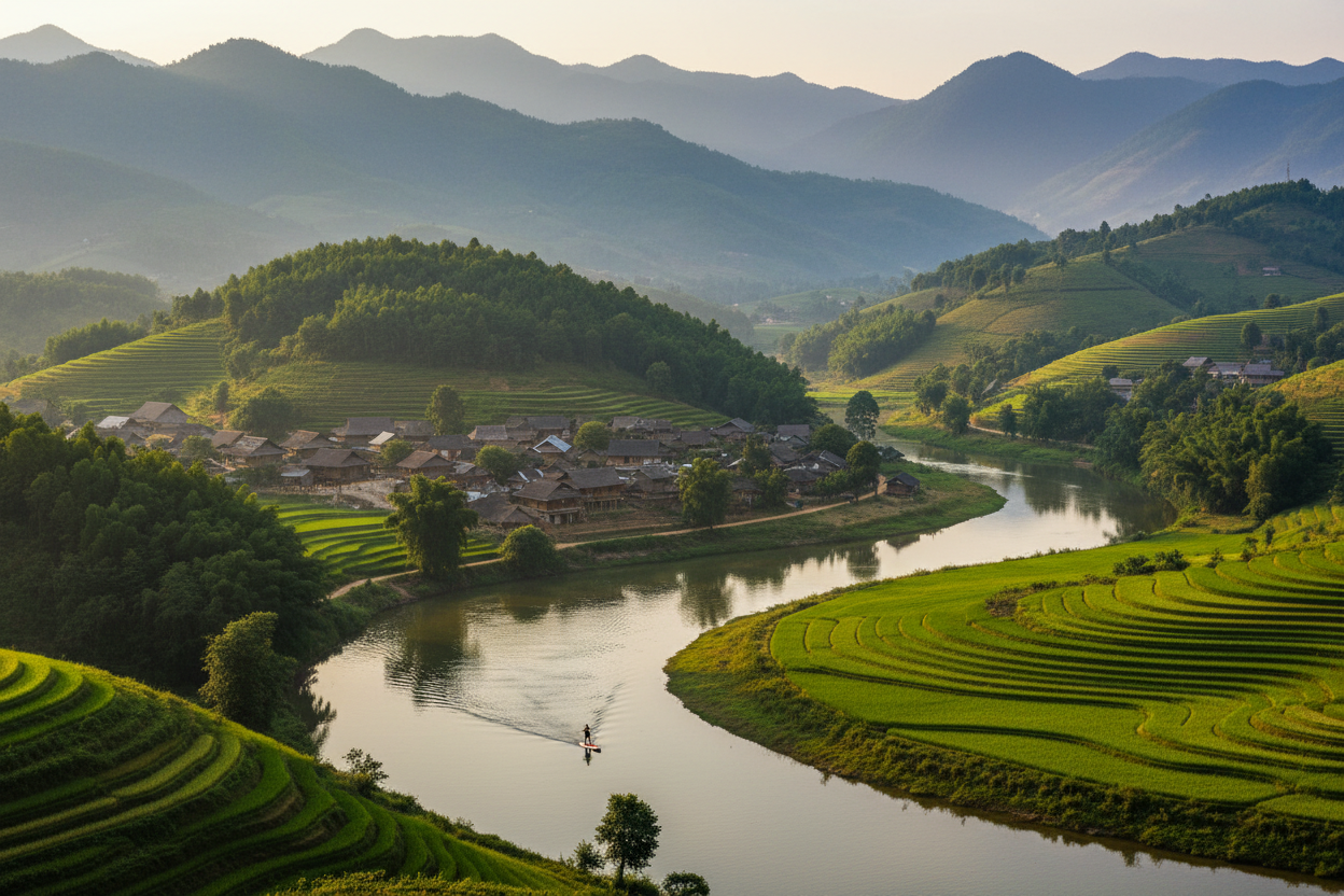 Xã Canh Vinh: Bản Đồ Hành Chính Mới Và Hành Trình Trở Thành Cực Tăng Trưởng Phía Tây