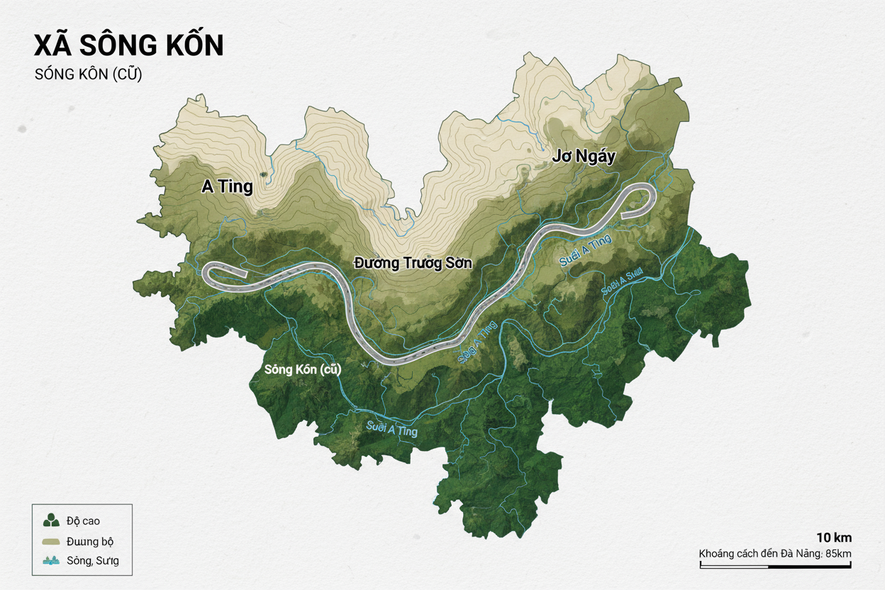 Xã Sông Kôn, Đà Nẵng