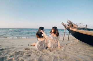 Bãi biển Thuận An là điểm dừng chân hoàn hảo để bạn tận hưởng sự bình yên của làng