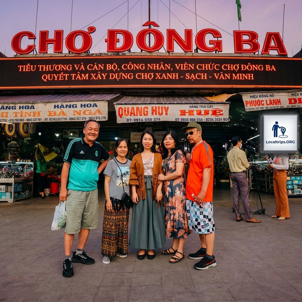 Chợ Đông Ba Huế: Nhịp Đập Thương Mại Giữa Lòng Cố Đô