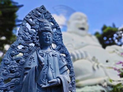 Kỳ Quan Tượng Quan Âm 71 Mét Và Không Gian Thiêng Liêng Bên Thác Voi