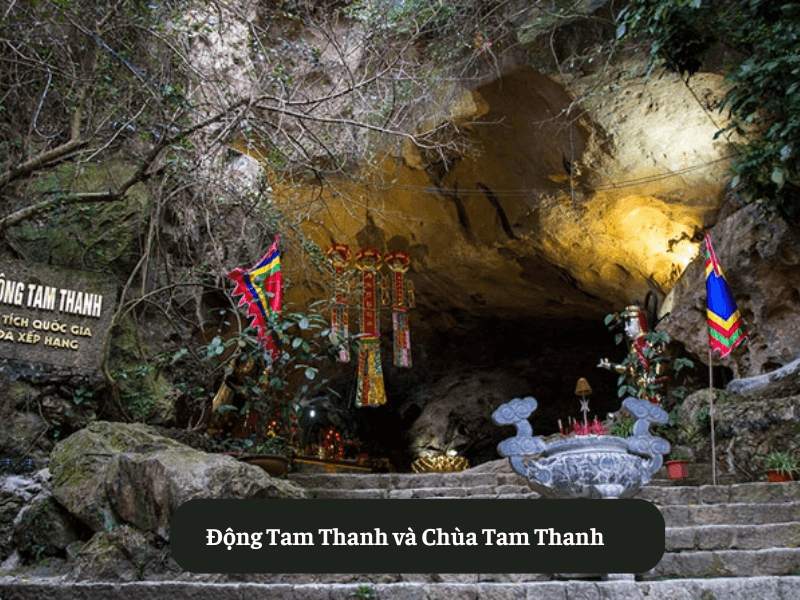 Động Tam Thanh và Chùa Tam Thanh
