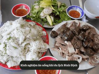 Kinh nghiệm ăn uống khi du lịch Bình Định