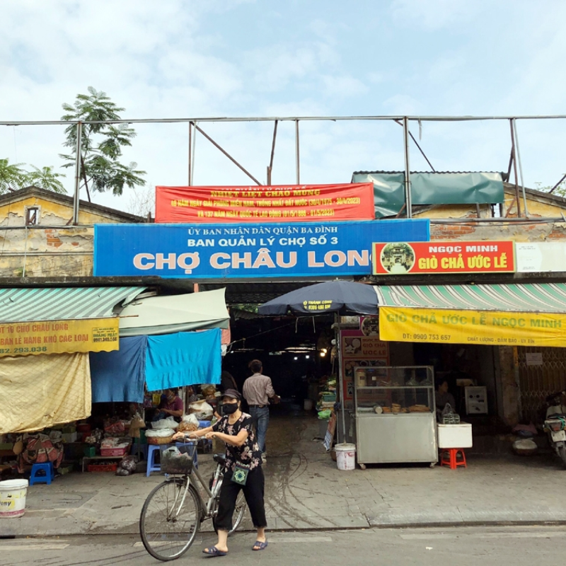 Lịch Sử Hình Thành Chợ Châu Long Ba Đình