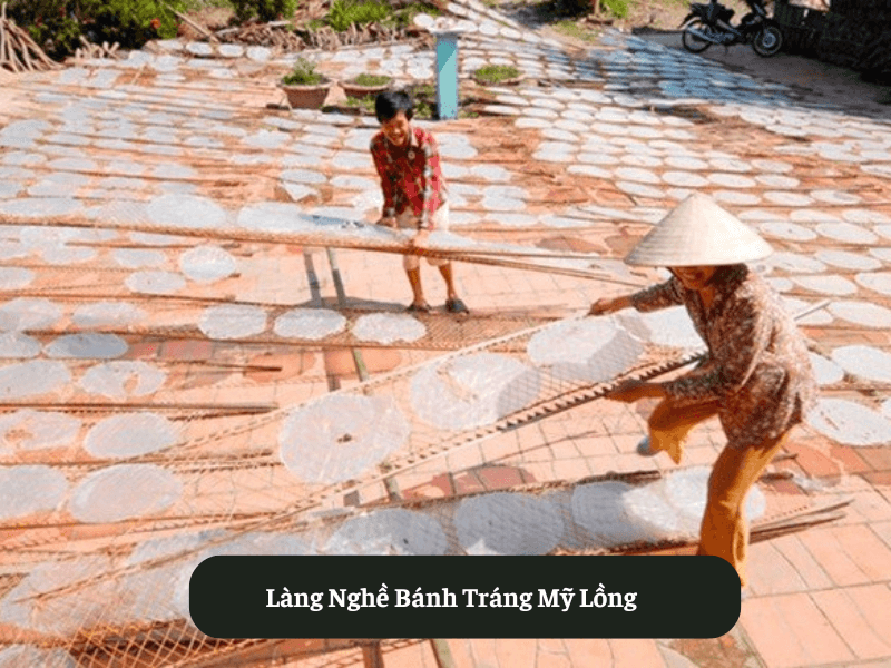 Làng Nghề Bánh Tráng Mỹ Lồng