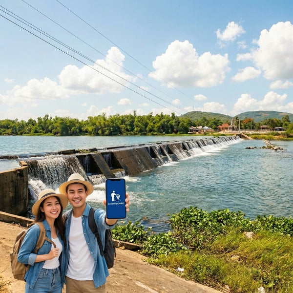 Ảnh chụp Đập Tam Giang Phú Yên Cũ, (Đắk Lắk Mới)