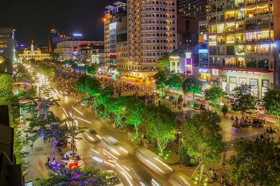 Nguyen Hue Walking Street HCMC