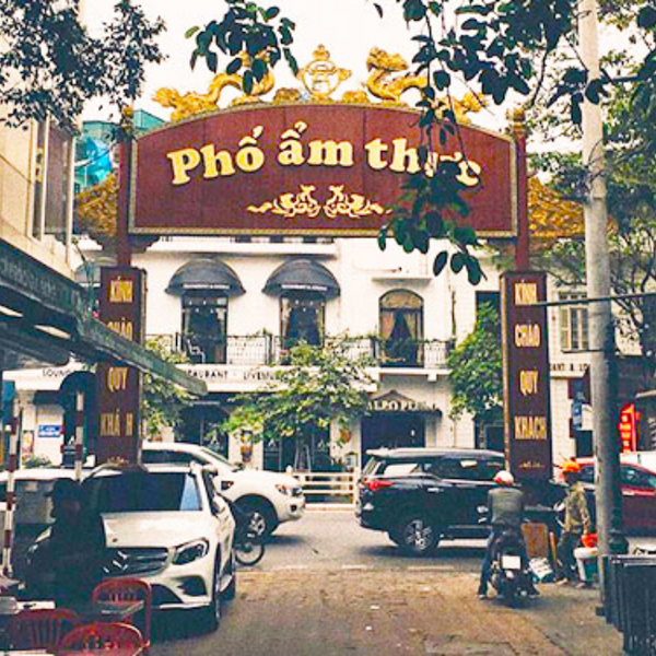Phố ẩm thực Hồ Đắc Di