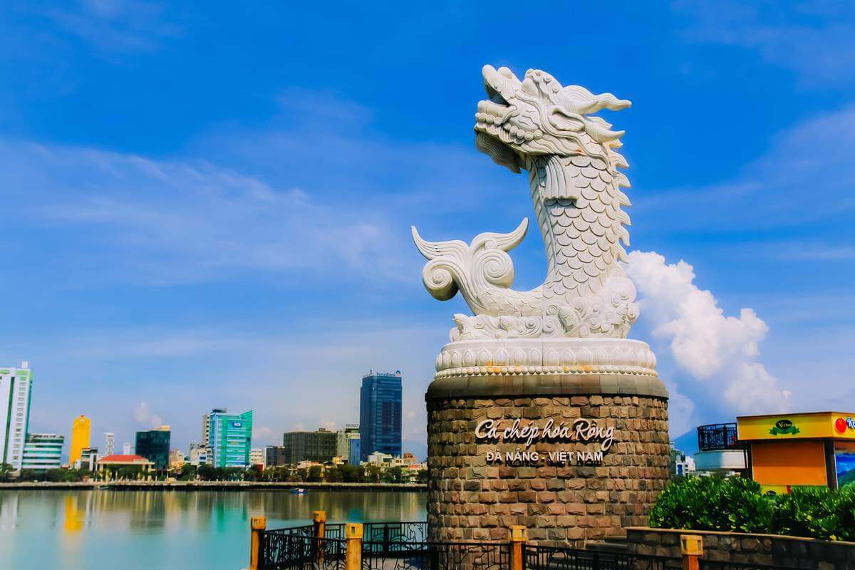 Tượng Cá Chép Hóa Rồng Đà Nẵng