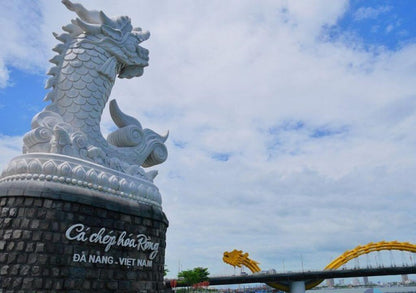 Tượng Cá Chép Hóa Rồng: Biểu Tượng Ý Chí Vươn Lên – Điểm Nhấn Kiến Trúc Tại Phường An Hải