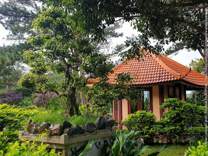 Thiền Viện Trúc Lâm Đà Lạt nằm ở đâu và có mất vé vào cổng không?