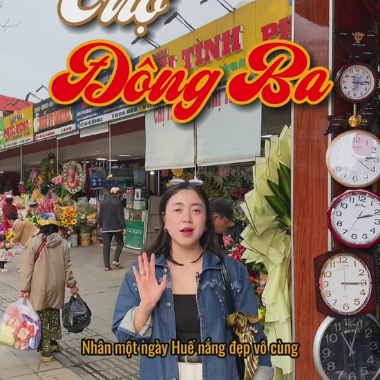 Chợ Đông Ba Huế: Nhịp Đập Thương Mại Giữa Lòng Cố Đô