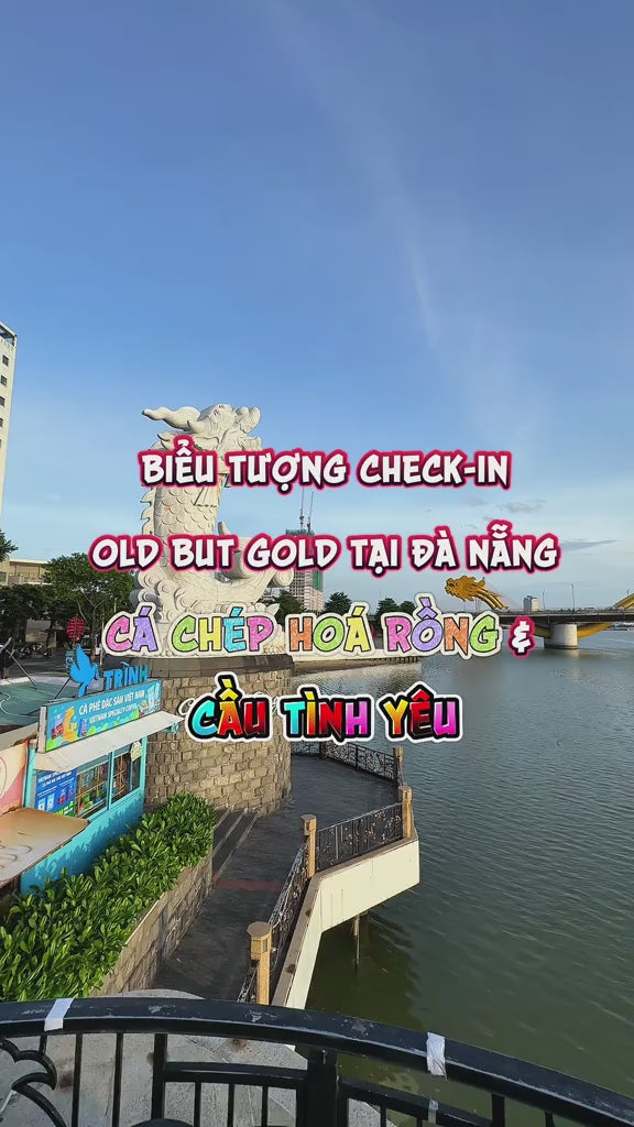 Tượng Cá Chép Hóa Rồng Đà Nẵng Localtrips VN Video (1)

