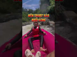 Hòa Phú Thành Tourist Trượt thác Đà Nẵng local Trips VN Video 4

