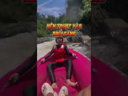 Hòa Phú Thành Tourist Trượt thác Đà Nẵng local Trips VN Video 4


